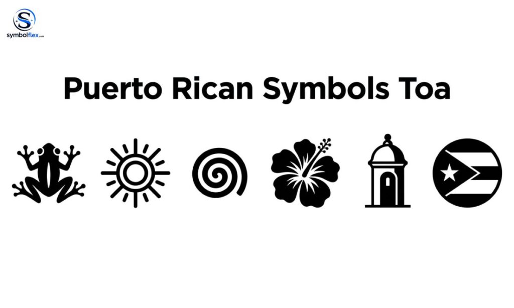 Puerto Rican Symbols Toa