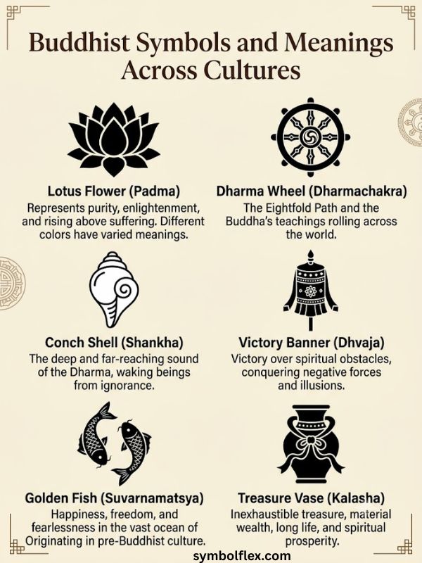 Buddhist Symbols and Meanings Across Cultures