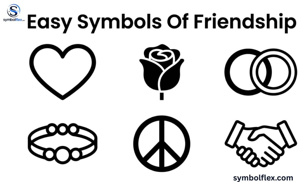 Easy Symbols Of Friendship