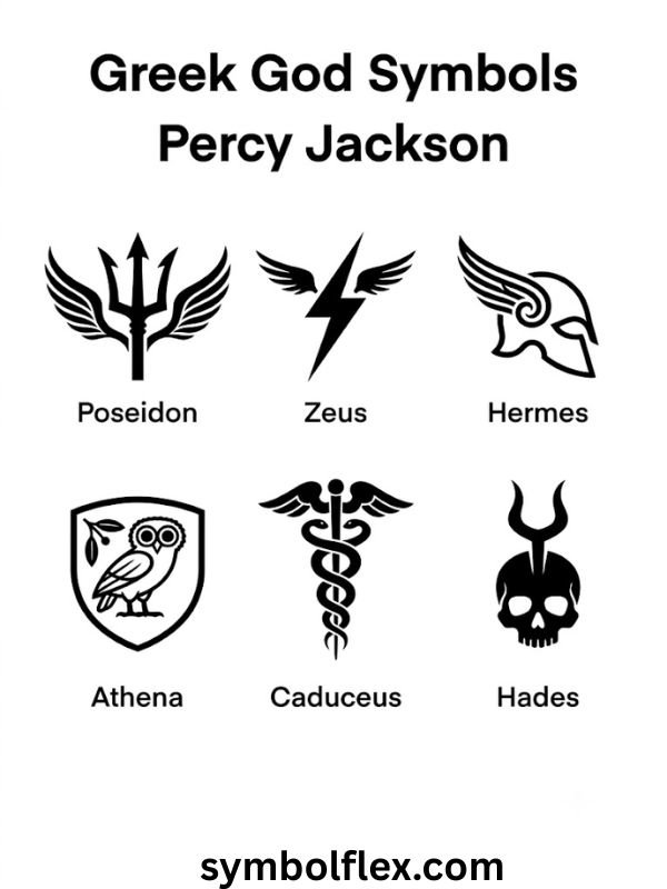 Greek God Symbols Percy Jackson