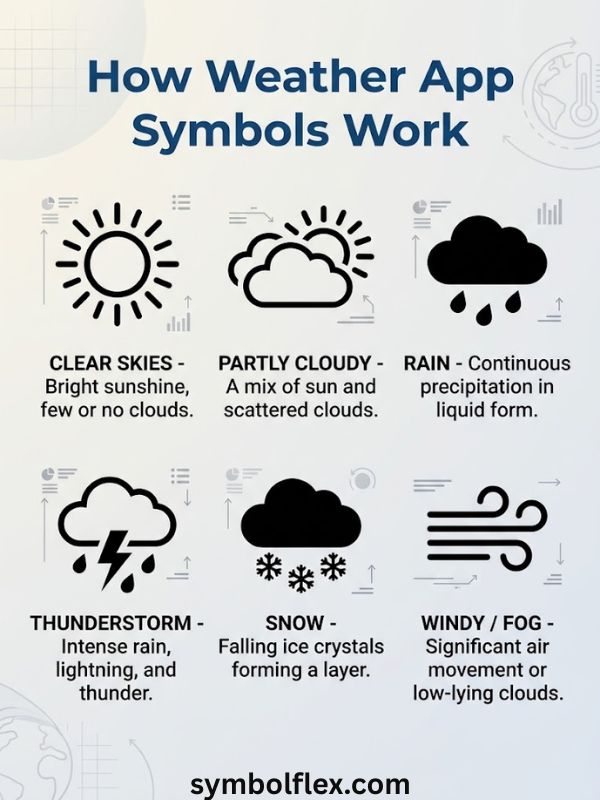 How Weather App Symbols Work
