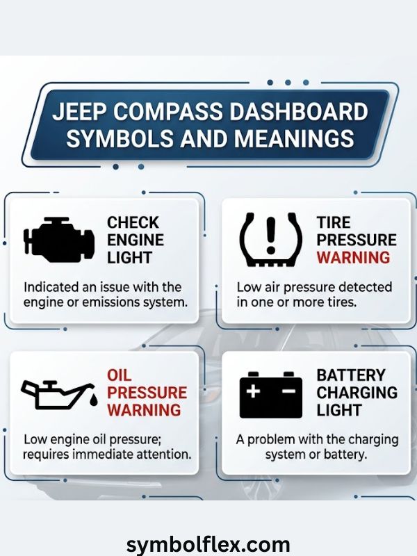 Jeep Compass Dashboard Symbols And Meanings
