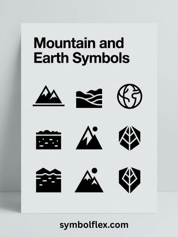 Mountain and Earth Symbols