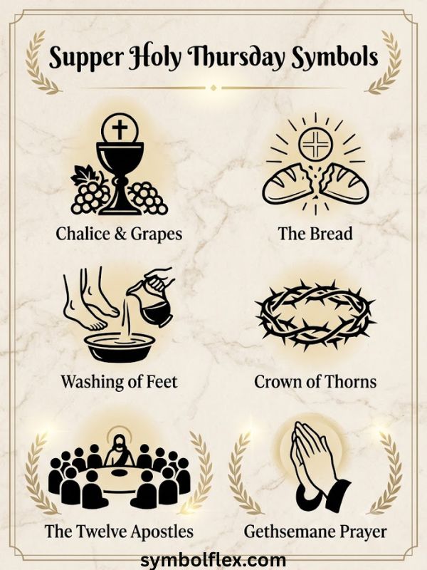 Supper Holy Thursday Symbols