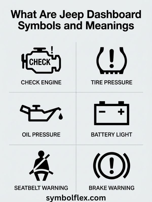 What Are Jeep Dashboard Symbols and Meanings?
