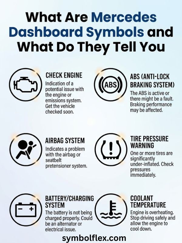 What Are Mercedes Dashboard Symbols and What Do They Tell You