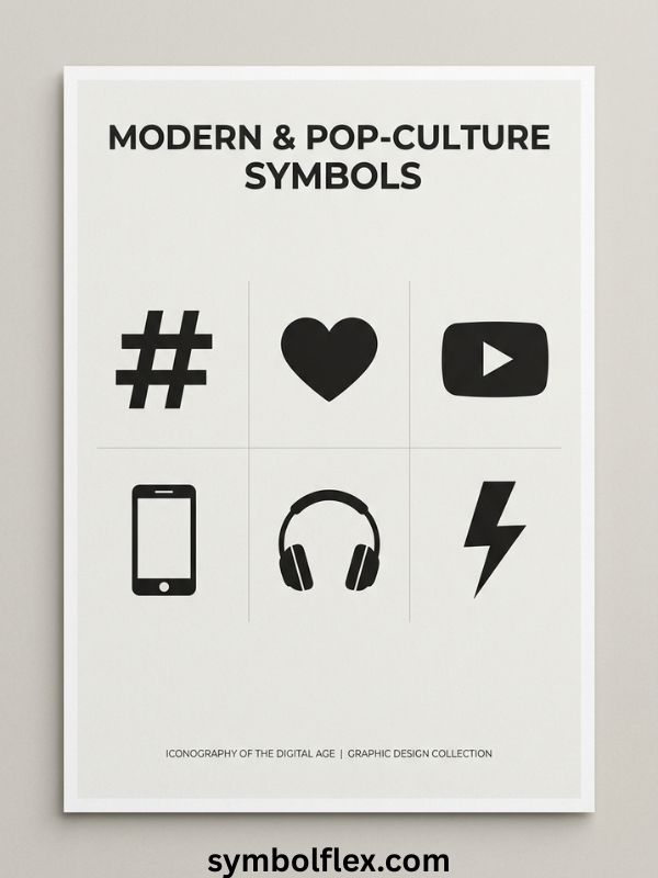 Modern & Pop-Culture Symbols