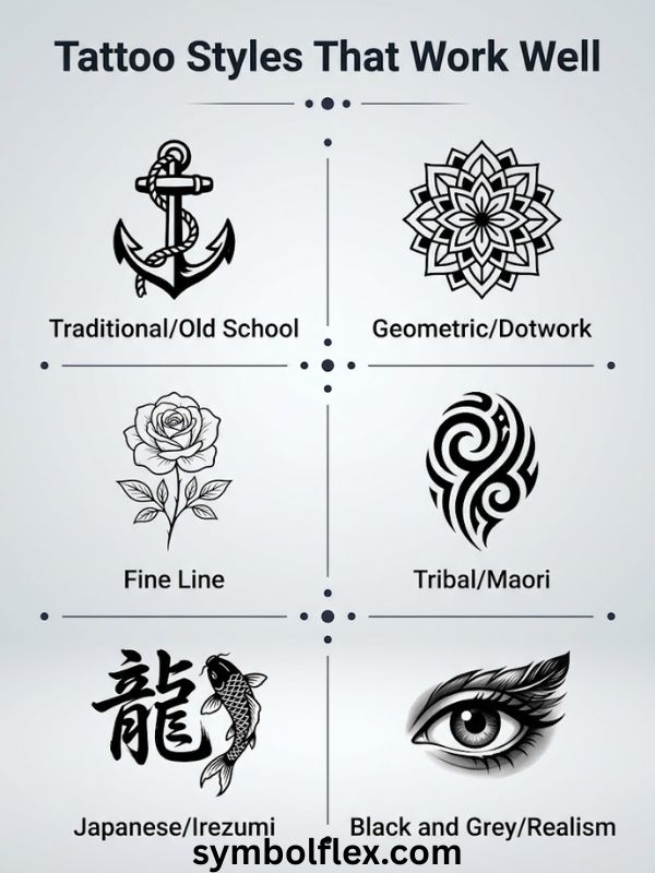 Tattoo Styles That Work Well