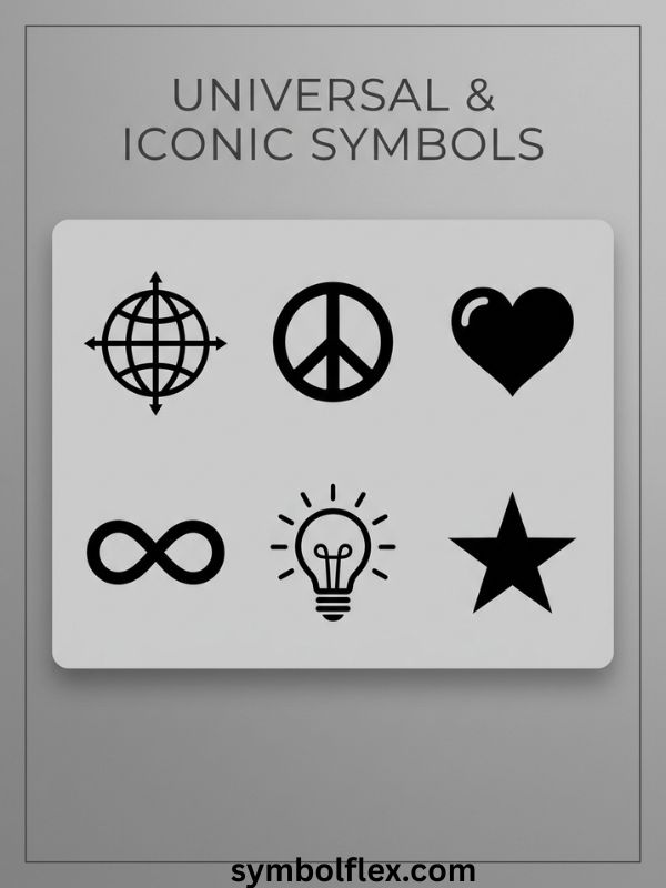 Universal & Iconic Symbols