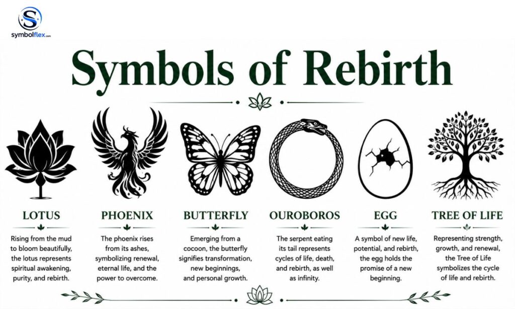 28+ Symbols of Rebirth: Powerful Meanings, Tattoos & Ancient Signs of New Beginnings