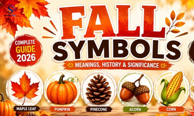39+ Fall Symbols: Meaning, Emojis, Aesthetic Designs & Symbolism Guide