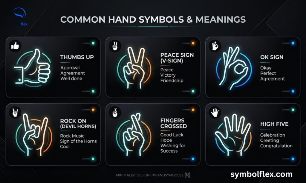 90+ Hand Symbols and Meanings: The Complete Guide to Hand Signs, Gestures & Spiritual Symbolism