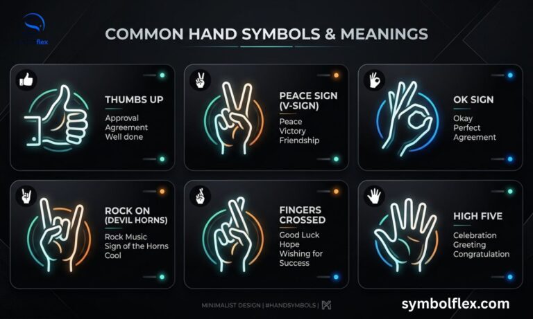 90+ Hand Symbols and Meanings: The Complete Guide to Hand Signs, Gestures & Spiritual Symbolism