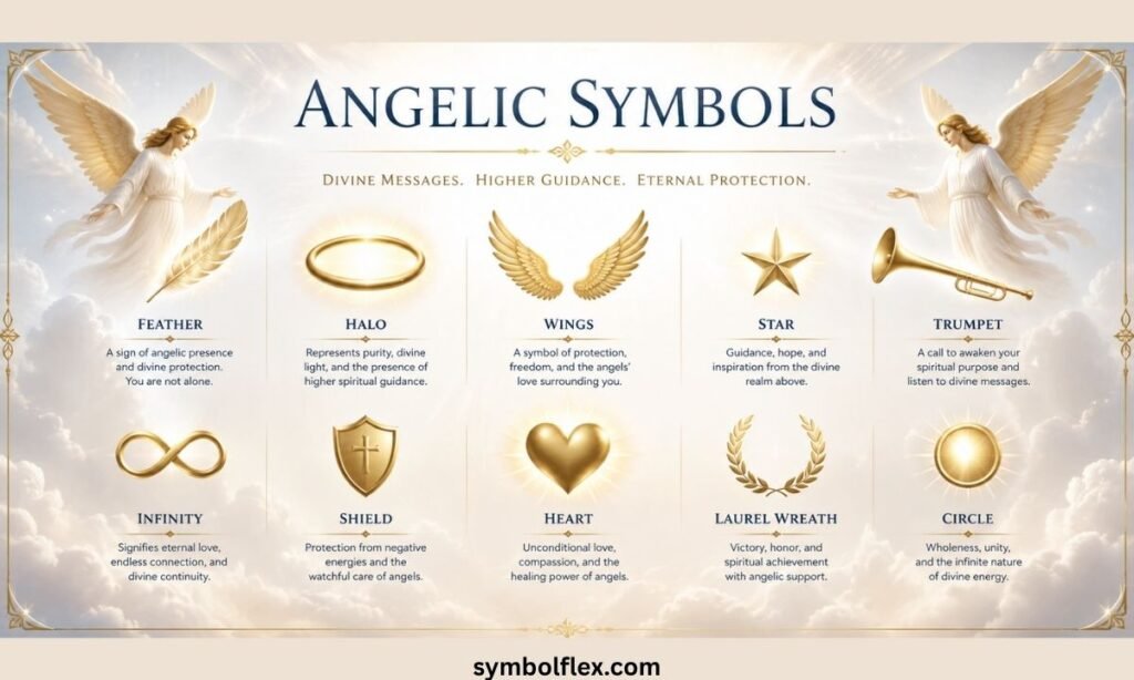 Angelic Symbols: Meanings, Types, Spiritual Significance & Ancient Symbols