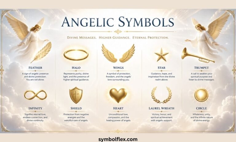 Angelic Symbols: Meanings, Types, Spiritual Significance & Ancient Symbols