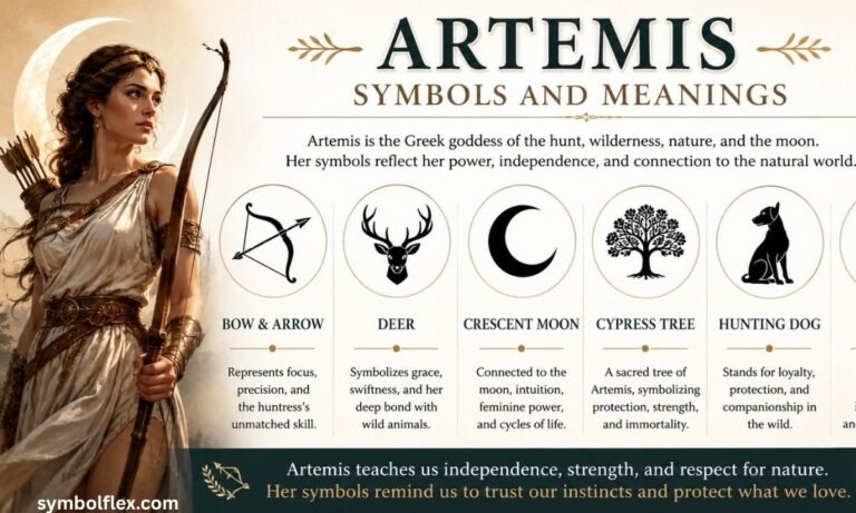 Artemis Symbols and Meanings: Complete Guide to Her Symbols, Powers, and Spiritual Significance