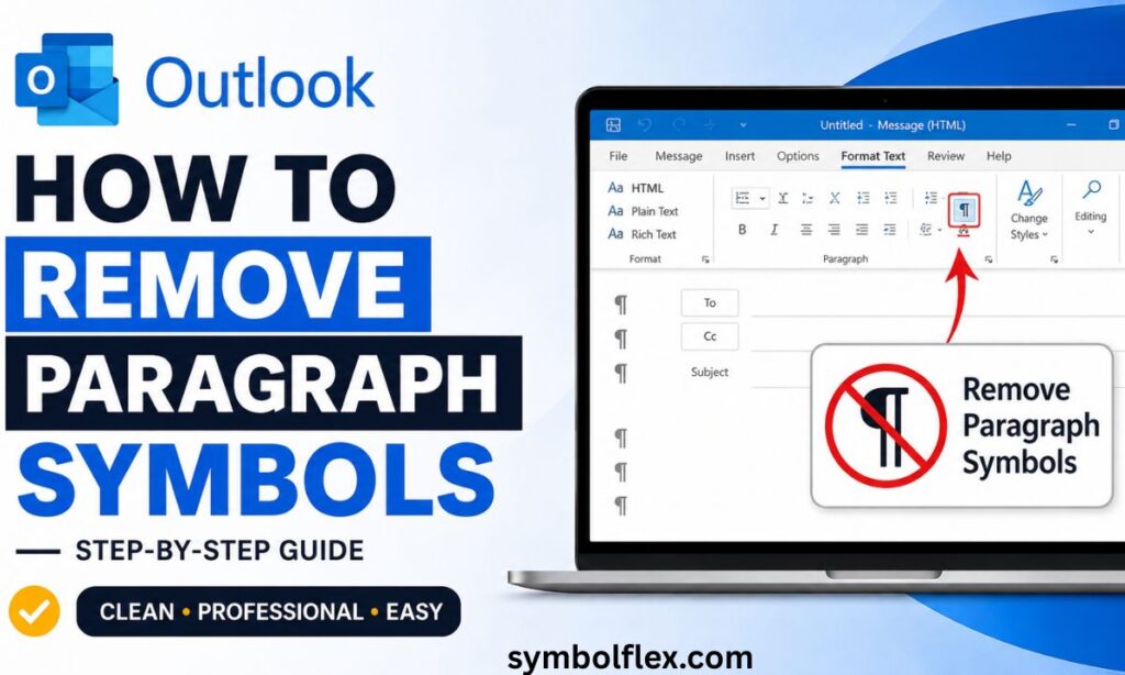 How To Remove Paragraph Symbols In Outlook? The Complete Step By Step Guide For Every Version in 2026