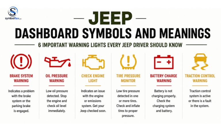 Jeep Dashboard Symbols and Meanings: Complete Guide to Every Warning Light