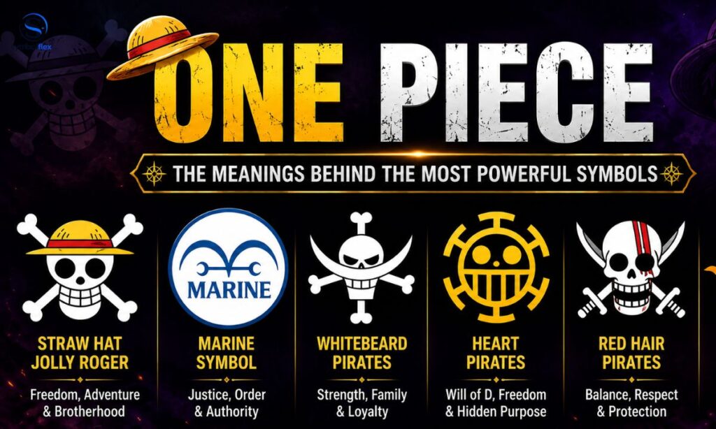 One Piece Symbols: Copy & Paste, Meanings, Tattoos, Jolly Roger & Symbolism Explained