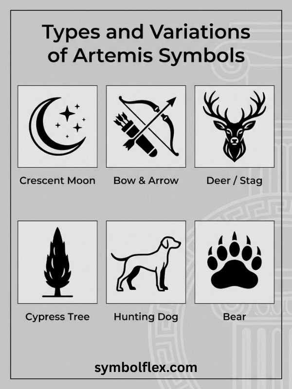 Types and Variations of Artemis Symbols