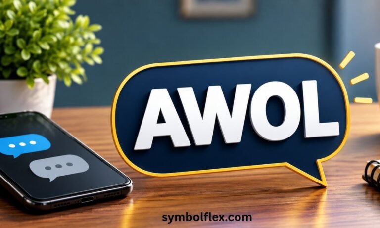AWOL Meaning in Text: What It Means When Someone Goes Silent