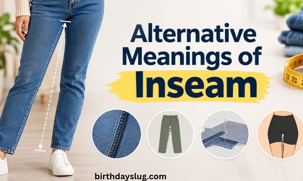 Alternative Meanings of Inseam