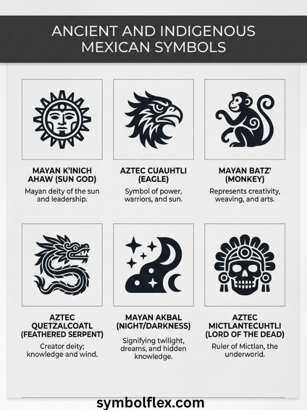 Ancient and Indigenous Mexican Symbols