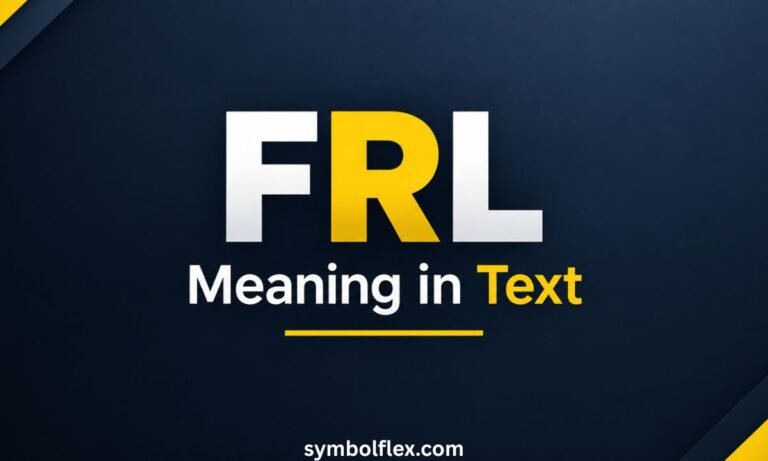 FRL Meaning in Text: What It Really Means in 2026