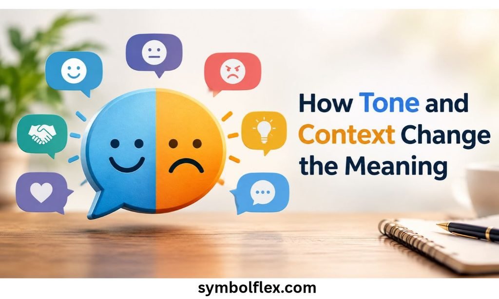 How Tone and Context Change the Meaning