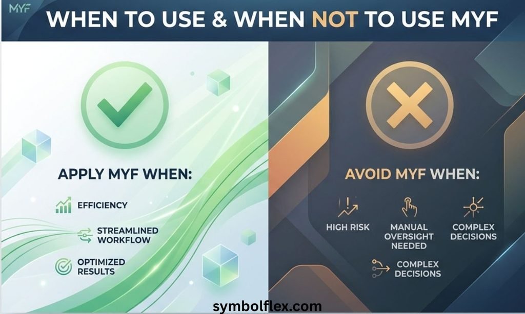 When to Use and When Not to Use MYF