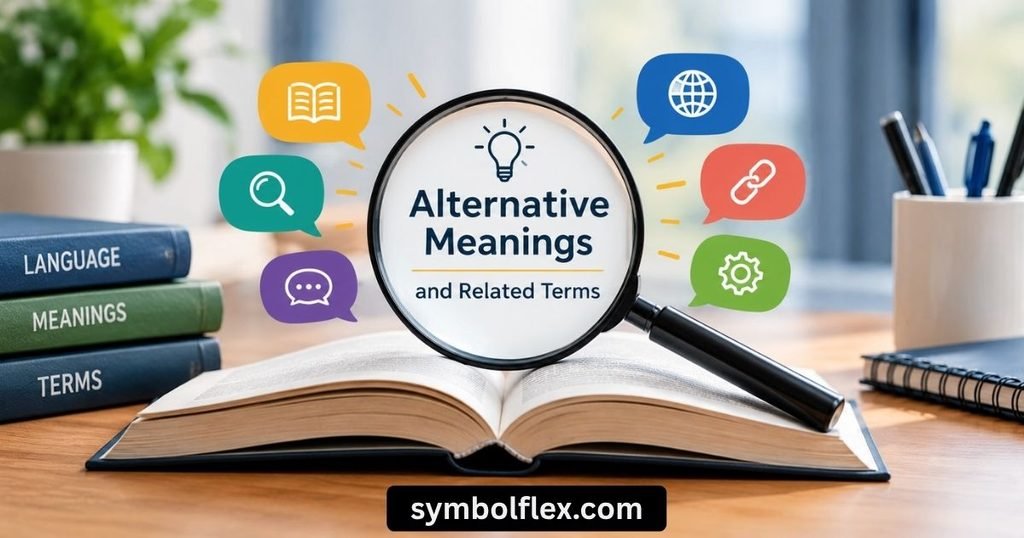 Alternative Meanings and Related Terms