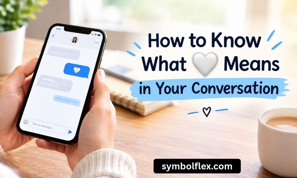 How to Know What 🤍 Means in Your Conversation
