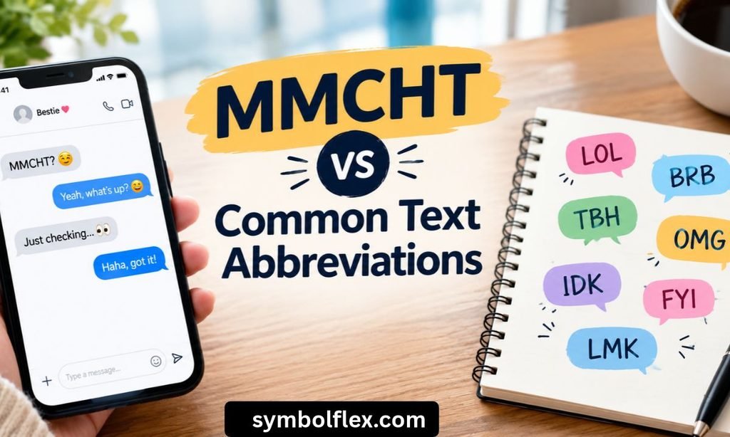 MMCHT vs Common Text Abbreviations